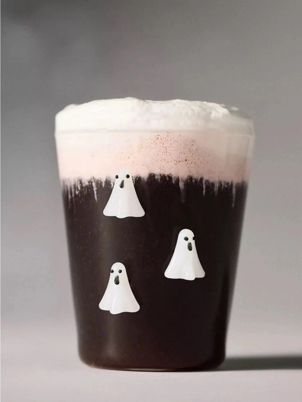 Anthropologie Icon Glass - 3D Ghosts